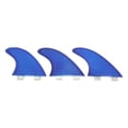 thumbnail image 2 of Surfing Board Fin, Surfboard Thruster Fins Accurate Matching Easy Installation 3PCS  for FCS1 Surfboards Dark Blue,Green, 2 of 7