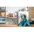 thumbnail image 2 of Ahgly Company Machine Washable Indoor Rectangle Transitional Teal Green Area Rugs, 6' x 9', 2 of 7