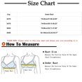 thumbnail image 4 of Birdeem Bras for Women Women Solid No-Wire Threaded Gathered Back Button Underwear Bra, 4 of 8