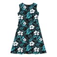 thumbnail image 4 of RXIRUCGD 2025 Vêtements d'Été pour Enfants Tout-Petits Filles Mignon Imprimé Fleuri Camisole Extensible Robe Sans Manches Robe Ligne A, 4 of 7