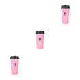 thumbnail image 3 of kurtrusly Reusable Thermal Cup Eco-Conscious Choice For Better Tomorrow Convenient pink 500ml 3Set, 3 of 6