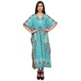 thumbnail image 1 of Moomaya Kaftan de Plage, Paréo de Bikini, Robe Longue Maxi Caftan pour Femmes, 1 of 6