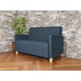thumbnail image 2 of Lesro Ravenna Reception Loveseat in Blue, 2 of 5