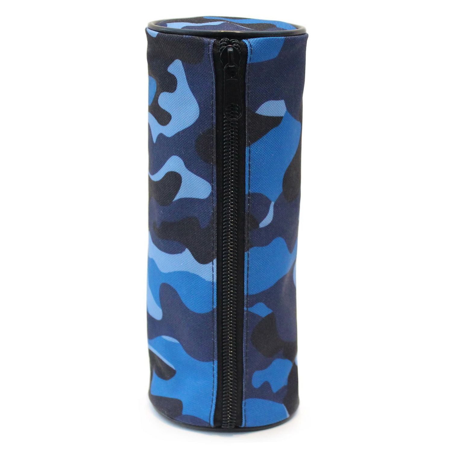Pen+Gear Pochette de crayons camouflage bleue