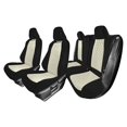 thumbnail image 1 of FH Group Custom Fit Neoprene Car Seat Covers for Toyota Corolla 2020-2024 Waterproof Beige Full Set, 1 of 9