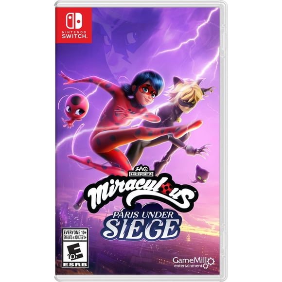 JEU VIDEO MIRACULOUS THE ADVENTURES OF LADYBUG SWITCH