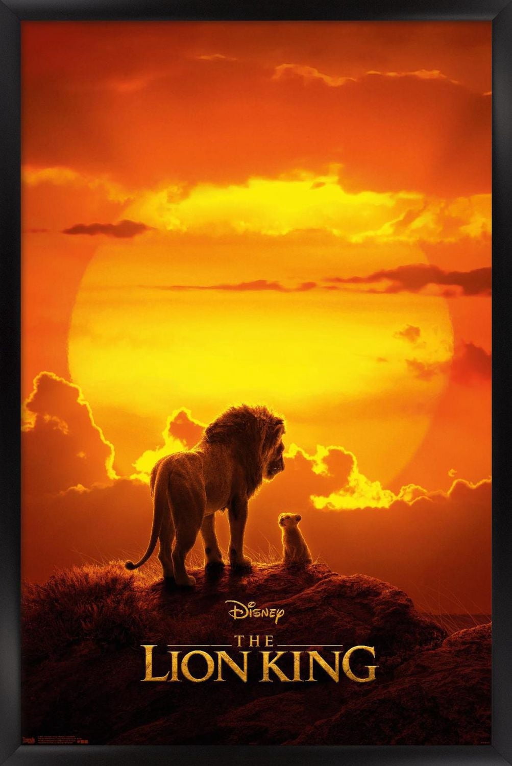 Disney Le Roi Lion - Mufasa Et Simba