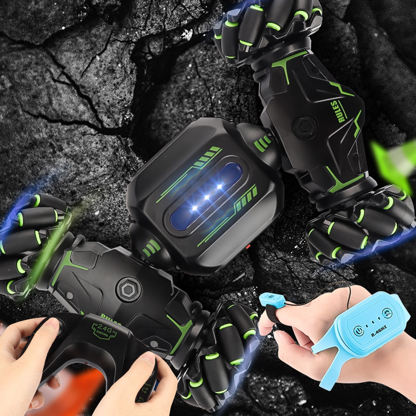 EGNMCR Car Model 2.4G Gesture Remote Control Car Stunt Drift Car Rc-country Climbing Car Children's Toys, Boys And Girls' Toys Birthday Gifts Christmas Gifts Remote control cars