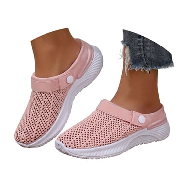Mepaouo Women's Garden Clogs Shoes Hiking Slip on Sandals Sports Water Mules Slippers with Adjustable Strap
