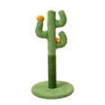 thumbnail image 1 of Cat Scratching Post Cactus Cat Scratcher with Vertical Scraping Poles and Climbing Frame Sisal Scraper for Cat Toys and Playground Accessory, 1 of 3