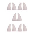 thumbnail image 3 of Baohd 2pieces Sticker Stand Out Crowd With Stylish Devil Horn Car Roof Decoration white 5Set, 3 of 6