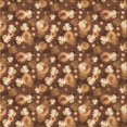 thumbnail image 1 of Ahgly Company Tapis d'Intérieur Lavable à la Machine, Carré, Transitionnel, Orange, Tapis de Zone, 8 Pieds Carré, 1 of 7