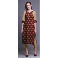 thumbnail image 2 of Bimba Cotton Printed Straight Kurtis For Women Panel Kurta Summer Tunic-Medium, 2 of 6
