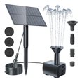 thumbnail image 3 of Upgraded Solar Fountain Pond Pump Kit With Stake, Solar Powered Water Fountain Pump For Bird Bath, Garden, Backyard, Pool ,High Efficiency, 3 of 8