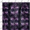 thumbnail image 2 of Soimoi Purple Poly Georgette Fabric Scared Geometric Galaxy Print Fabric by Yard 42 Inch Wide, 2 of 6