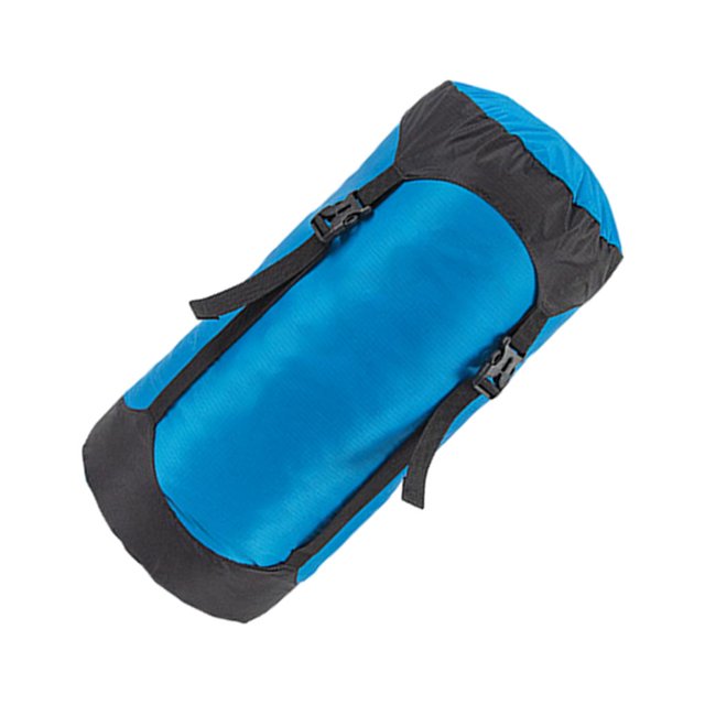QualitChoice Sac de Compression à Cordon 1/2/3/5 Sac de Rangement pour Accessoires de Camping Randonnée Escalade Bleu/TG 1 Pce
