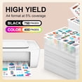 thumbnail image 4 of Printer 67 Ink for HP 67xl Ink Cartridges Black for Printers for HP 67 Ink Compatible for HP Deskjet 2852e 2855e  2800e, 4 of 8