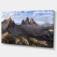 thumbnail image 2 of Tre Cime et Monte Paterno - Impression d'Art sur Toile Paysage, 2 of 3