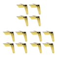 thumbnail image 1 of Transemion 4pieces Decorative Furniture Accessory Durable And Easy-to-install Easy Titanium gold 10cm 3Set, 1 of 6