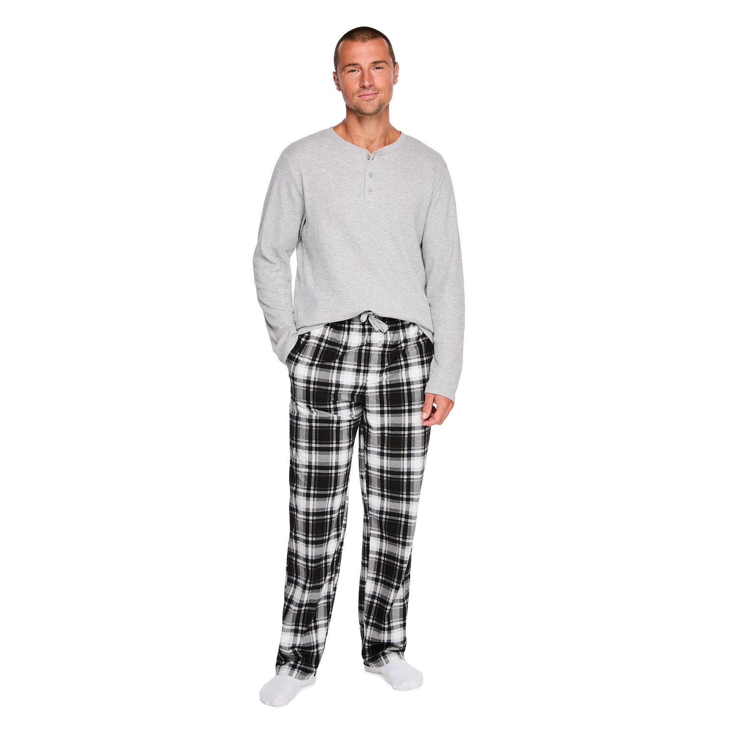 George Men's Two Piece Pajama Set