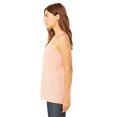 thumbnail image 3 of Bella Ladies Flowy Racerback Tank, XS, Peach, 3 of 3