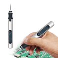 thumbnail image 1 of WIFKLSIIPG Stylo de Gravure Sans Fil Outil Rotatif Rechargeable Stylo de Gravure Métal Bois Verre Bijoux Stylo de Gravure 3 Vitesses Réglage Surchauffe Protection (Argent), 1 of 8
