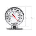 thumbnail image 4 of 4X Stainless Refrigerator Thermometer Freezer Temperature Gauge Mini Thermometer Grill for Home Kitchen Food, 4 of 7