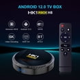 thumbnail image 2 of TFixol Allwinner H618 Android 12.0 Smart TV Box with 6K Decoding, 4K Output, Dual-Band WiFi6, Bluetooth 5.0, 4GB RAM, 128GB Storage, and LED Display, 2 of 7