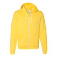 thumbnail image 1 of American Apparel Sweat à Capuche Zippé Complet en Polaire Flex Unisexe, TP, Sunshine, 1 of 2