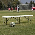 thumbnail image 3 of Lifetime 6-Foot Fold-In-Half Bench, 3 of 6