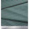 thumbnail image 2 of Soimoi Poly Georgette Fabric Stripe & Arrow Block Print Fabric by The Yard 52 Inch Wide, 2 of 3