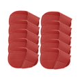 thumbnail image 4 of 10 Pcs de Couvre-Chefs en Fer pour Golf, Cuir PU Premium, Léger, Anti-Rayures, Golf S Rouge, 4 of 8