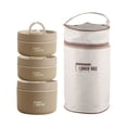 thumbnail image 1 of Rbaofujie Bento Bento Lunch Box Portable Insulated Lunch Container,304 Stainless Steel Leakproof Sealed Insulated Lunch Box Lunch Container, 1 of 8