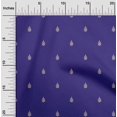 thumbnail image 2 of oneOone Cotton Jersey Blue Fabric Block Craft Projects Decor Fabric Printed By The Yard 58 Inch Wide, 2 of 4