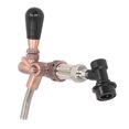 thumbnail image 1 of Beer Keg Tap, Stainless Steel Beer Faucet Red Bronze  for Home, 1 of 8