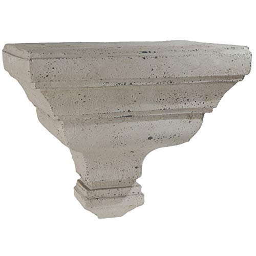 BM181005 Benzara Applique Murale Magnésia en Blanc Cassé