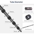 thumbnail image 1 of Microphone Boom Arm,61in With Screw With Fiber Boom Arm Carbon Boom Arm Boom Pole 1/4 Inch Pole 1/4 Inch Screw Carbon Fiber Arm Handheld 1/4 With Locks Arm Mic Locks Max. Withboom Screw Max. Boom, 1 of 7