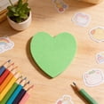 thumbnail image 1 of Heart Shaped Sticky Notes Set for Messages and Reminders with Eight Colors, 1 of 3