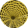 thumbnail image 1 of Ahgly Company Machine Washable Indoor Round Transitional Dark Bronze Brown Area Rugs, 4' Round, 1 of 7