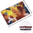 thumbnail image 2 of LIVILAN Abstract Bathroom Rugs,Oil Painting Yellow Bathroom Mat, Non Slip Ultra Soft and Water Absorbent Bathroom mats, Memory Foam Bathroom Rug, 24 x 16 Inches, Machine Washable Quick Dry, 2 of 5