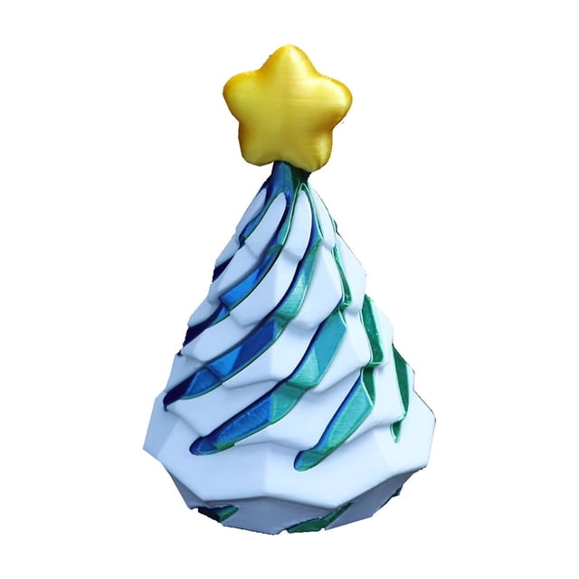 SIfdSeng One Year Old Girl Toys 3D Printed Christmas Tree Spiral Toy Interactive Decompression Model for Adults Colorful Holiday Themed Desktop Decoration Ideal for Stress and Play