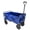 Blue, variant on 94L Folding Wagon Cart, Collapsible Lightweight 10.25LBS Outdoor Camping Utility Wagon Garden Beach Shopping Grocery Cart( Small Size 29"L x 16.7"W x 35.4"H, Black)