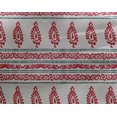 thumbnail image 4 of oneOone Georgette Viscose Fabric Stripe|Swirl & Floral Block Printed Craft Fabric BTY 42 Inch Wide, 4 of 4