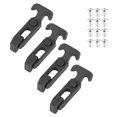 thumbnail image 2 of Qiilu Car Door Lock Cover Automobiles T‑Handle Draw With Screw Kit Thread For Motorhome Trailer Molded Cooler Araba, 2 of 7