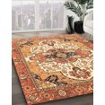 thumbnail image 2 of Ahgly Company Tapis d'Intérieur Rectangulaire Abstrait Jaune Orange, Tapis de Zone Abstrait, 8 Pieds x 12 Pieds, 2 of 6