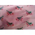 thumbnail image 4 of oneOone Cotton Silk Fabric Branch & Bird Block Printed Fabric 1 Yard 42 Inch Wide, 4 of 4