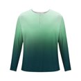 thumbnail image 4 of AherBiu Plus Size Mens Long Sleeve Shirts Stretch Athletic Button Shirt Lightweight Comfy Fall Gradient Sports Shirts, 4 of 4