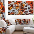 thumbnail image 1 of Colorful Sunflowers in Garden - Floral Canvas Art Print, 1 of 3
