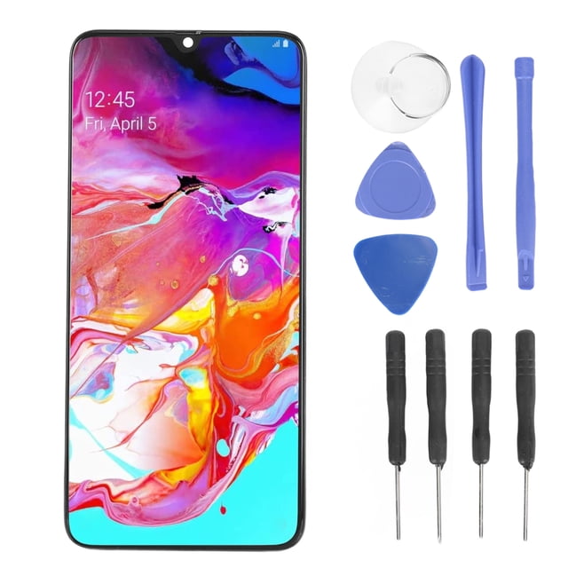 Téléphone LCD Numériseur d'Affichage, 3D Sensible Tactile 6,7 Pouces Ajustement Parfait Haute Saturation de Couleur Téléphone Tactile Écran Haute Résolution de Remplacement avec des Outils pour la Réparation