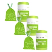 Huanglei Compostable Garbage Bags Disposable Small Compost Bags Starch Based Garbage Bags Used For Kitchen Bathroom Bedroom And Trash Cans